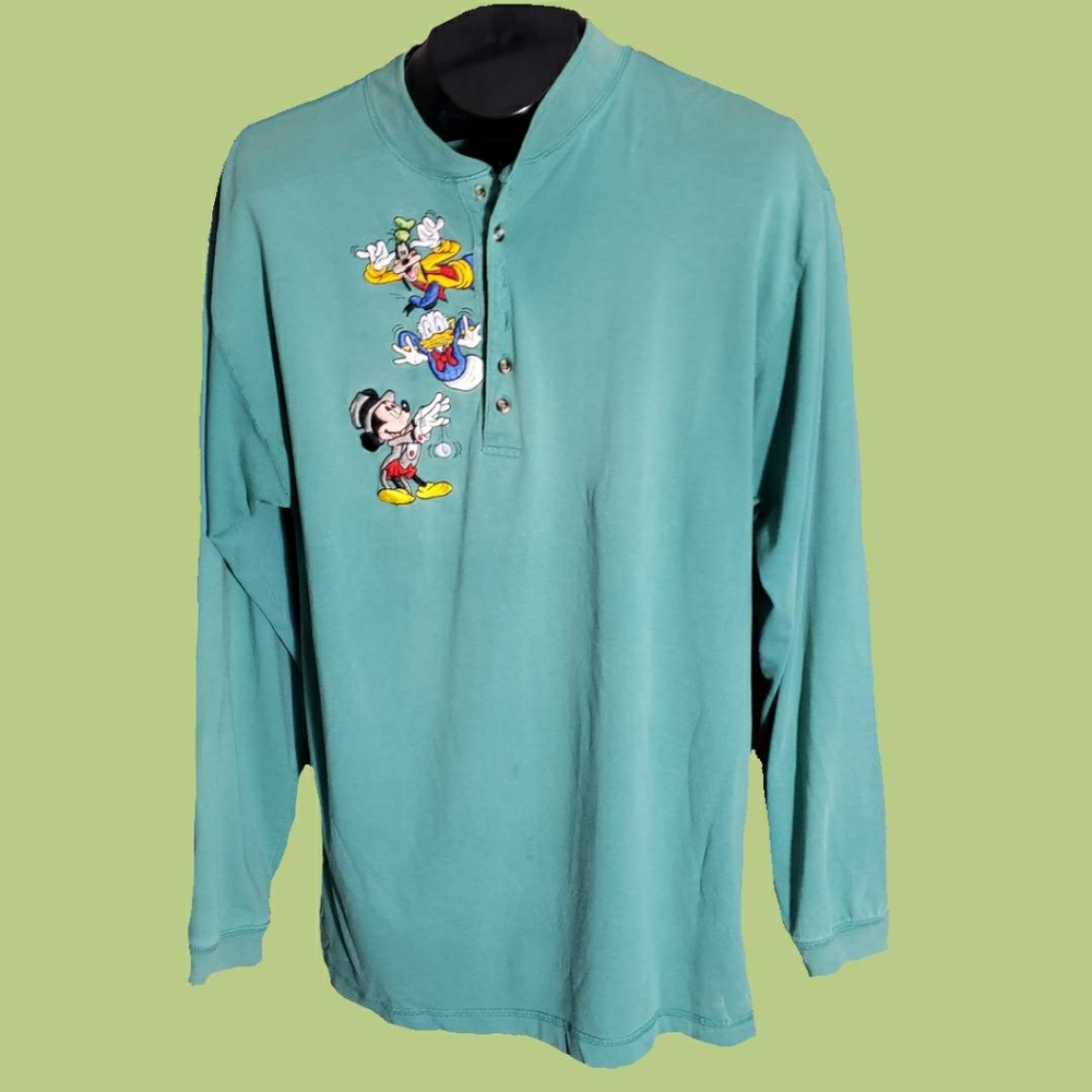 Vintage Disney Mickey, Donald, And Goofy Size L